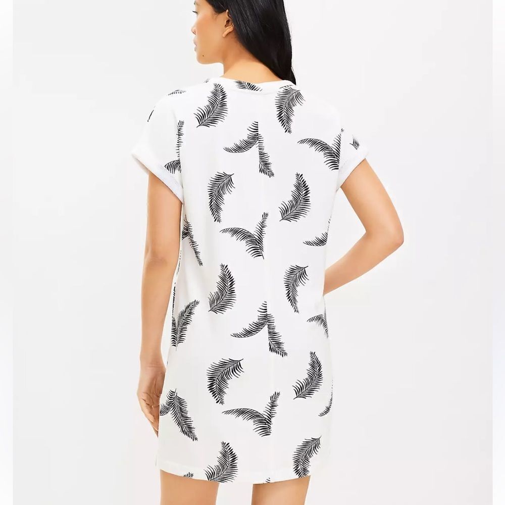Lou & Grey Palm Cozy Cotton Terry Pocket Dress Women’s XS